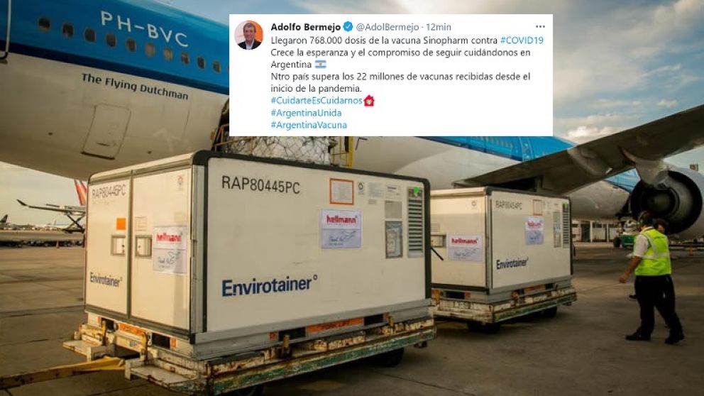 El PJ insiste con hacer una absurda “gesta” con la llegada de las vacunas (todo por un voto)