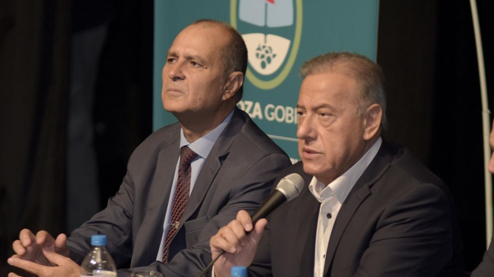 Roberto Munives y Raúl Levrino/Prensa gobierno Mendoza