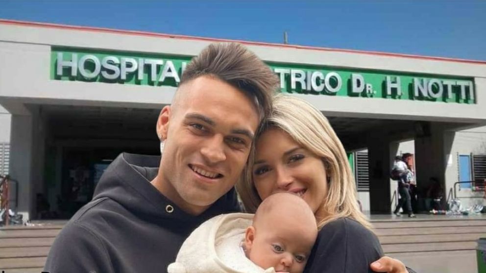 La hija de Lautaro Martínez se golpeó la cabeza y quedó internada en el Notti