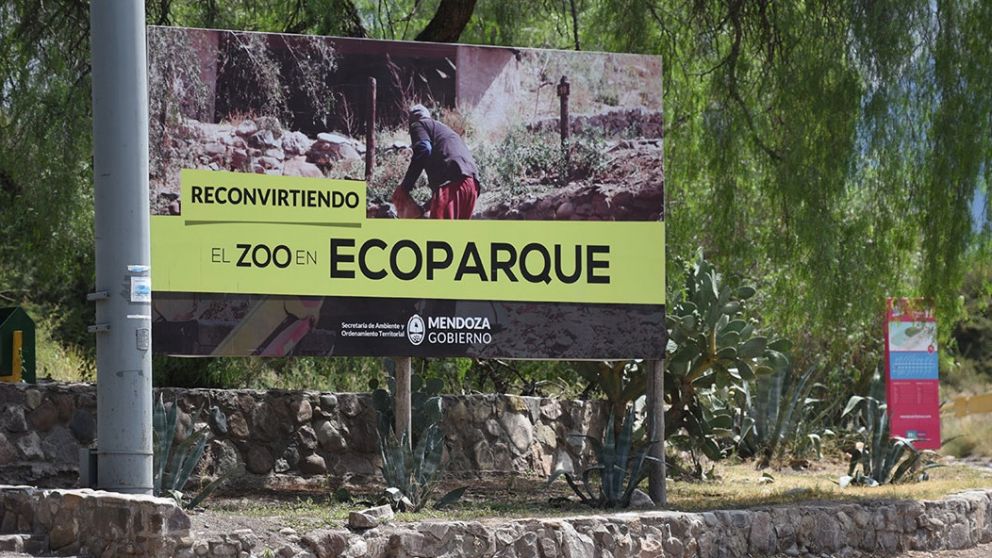 As� avanzan las obras de reconversi�n del Ecoparque de Mendoza