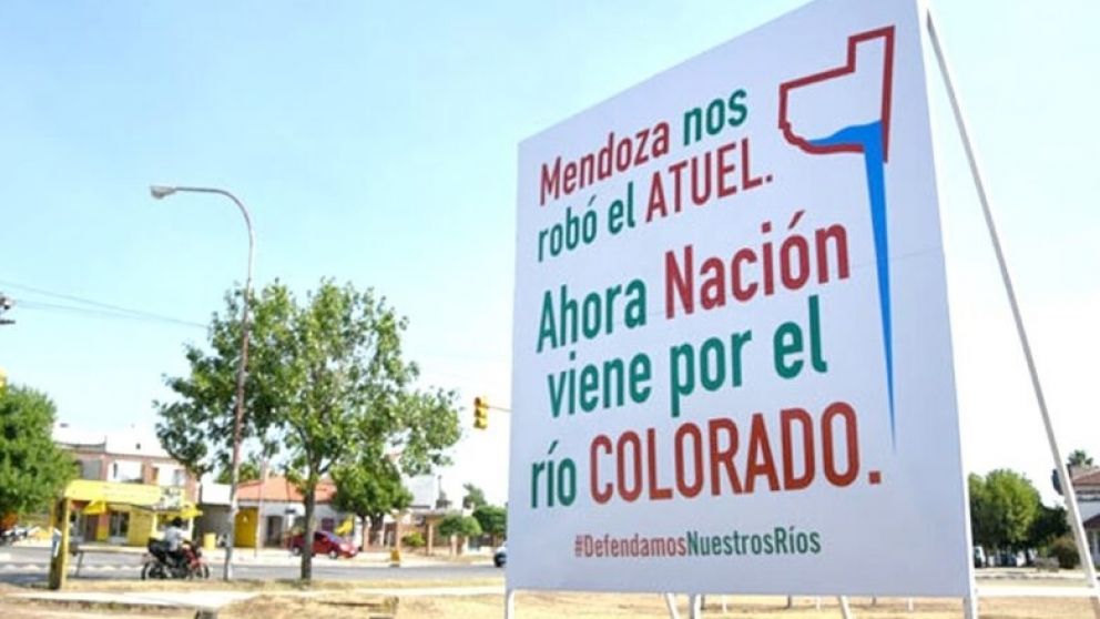 La Pampa volvió a reclamar contra Mendoza por la erogación de agua en el río Atuel