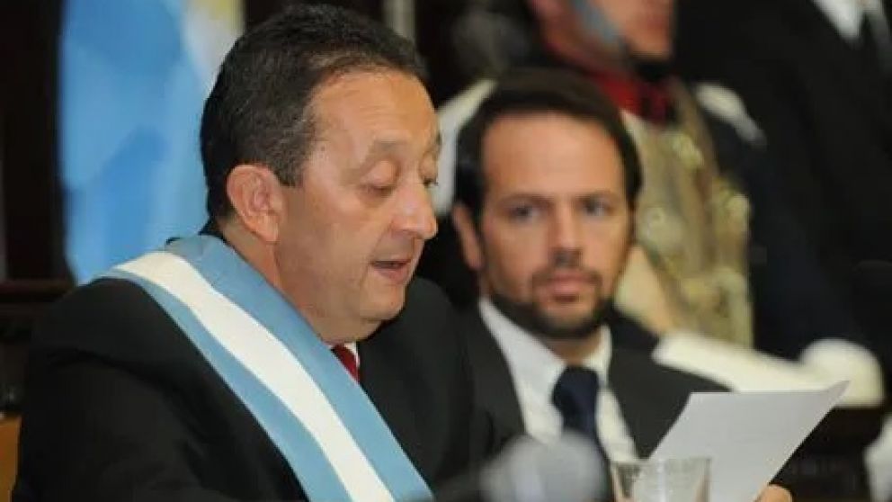 Celso Jaque junto a Cristian Racconto / Prensa gobierno de Mendoza