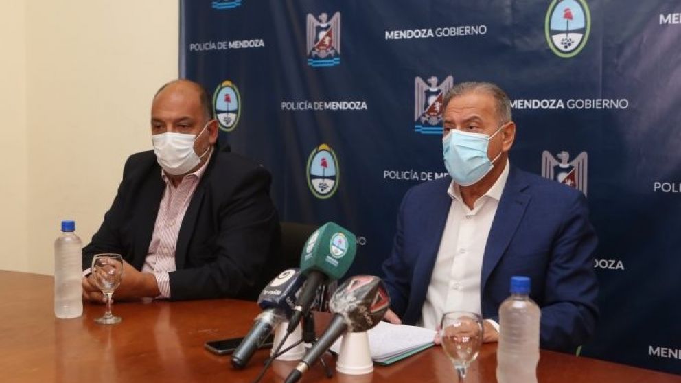 Raúl Levrino junto a Néstor Majul / Prensa gobierno de Mendoza