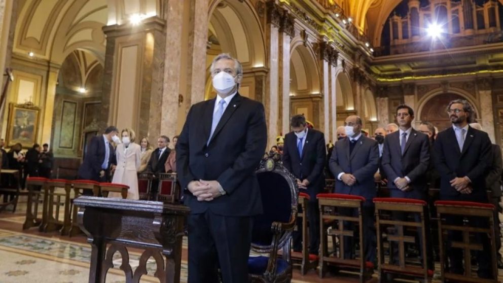 La arenga de Poli, el regalo para Francisco y la distancia con Larreta: los detalles del Tedeum