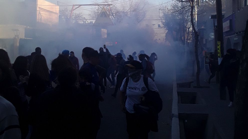 Confirmado: en la marcha por el femicidio de Agostina Trigo hubo infiltrados encapuchados