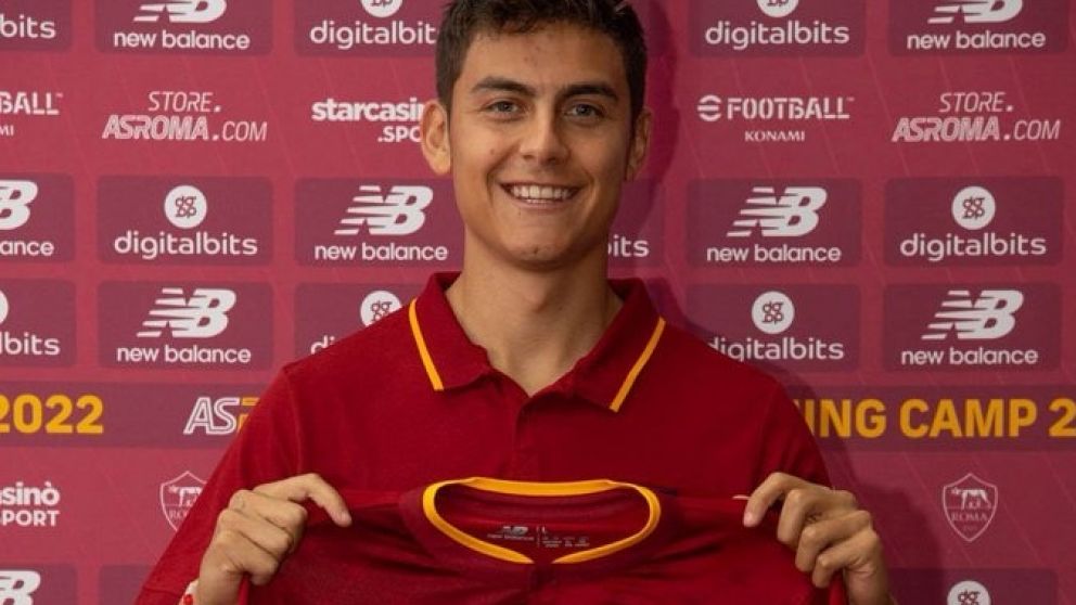 Dybala generó dudas sobre su futuro en Roma