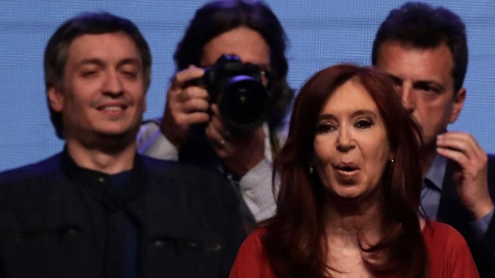 Cristina y Máximo Kirchner