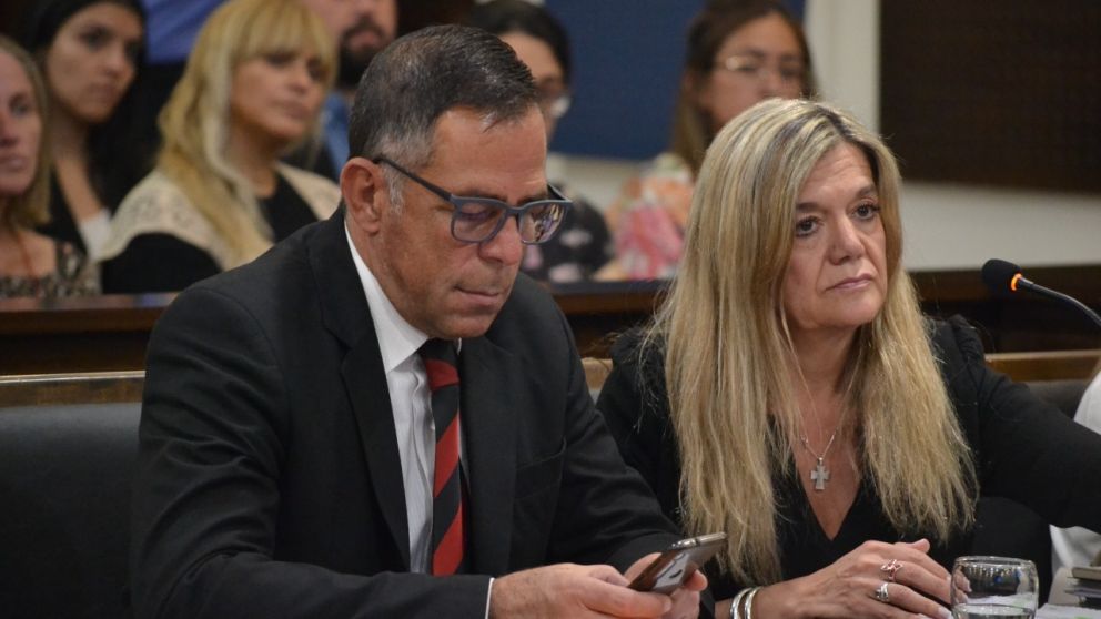Claudia Ríos y Fernando Guzzo / Poder Judicial