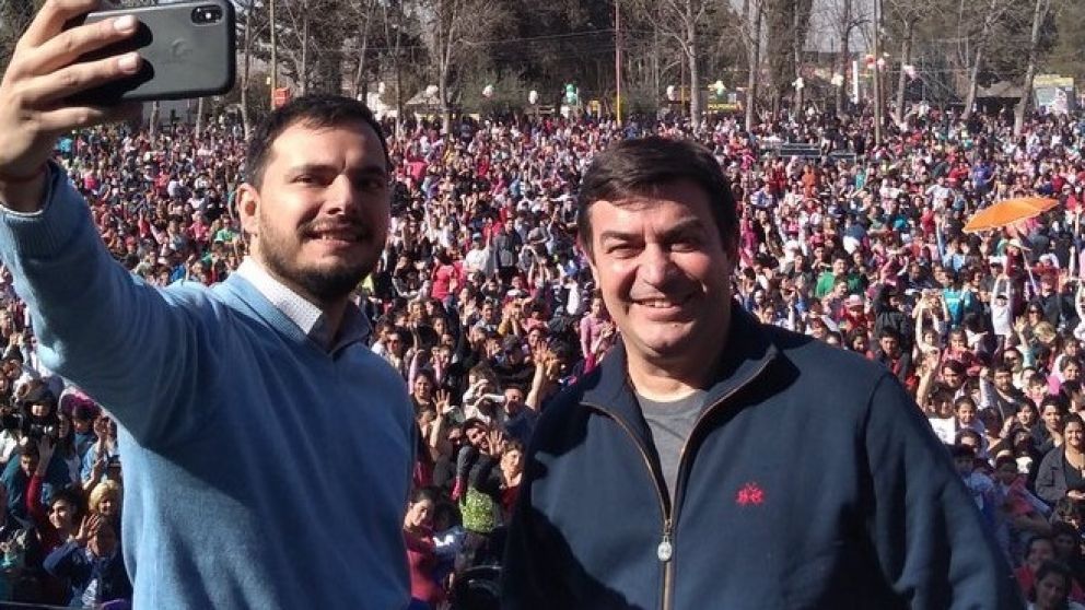 Alvaro Martínez junto a Omar De Marchi / Bien Cuyano