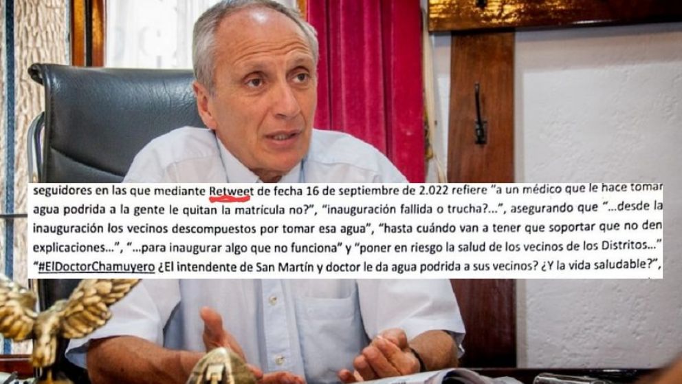 No es chiste: el intendente de San Mart�n intima por carta documento a quienes opinan en Twitter en su contra