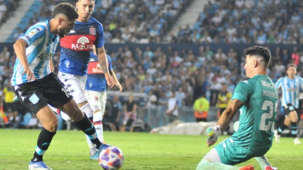 Liga Profesional: Racing empató con Tigre y sigue sin ganar en el torneo