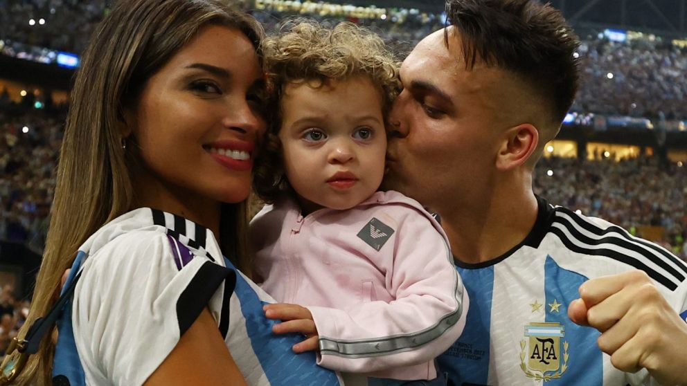 ?¿Vino en el embarazo? Polémica con la pareja mendocina de Lautaro Martínez