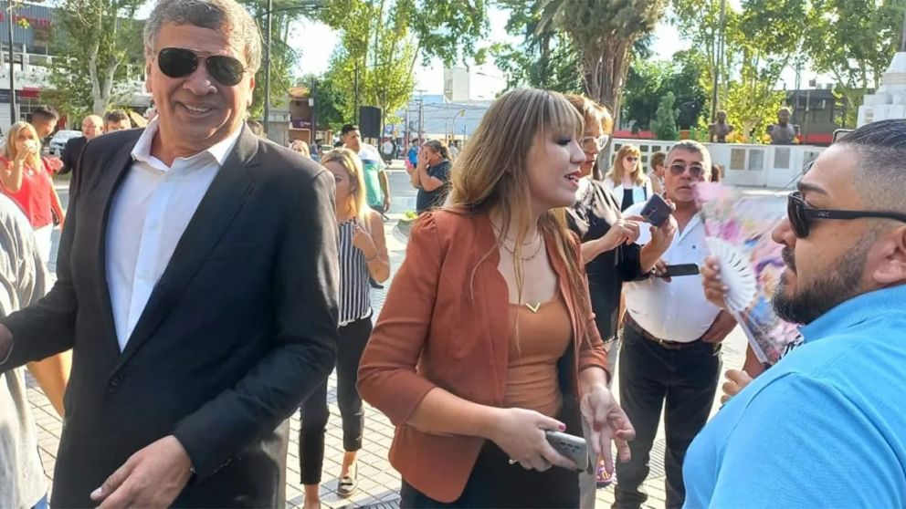 Daniel Orozco junto a Janina Ort�z / Diario UNO
