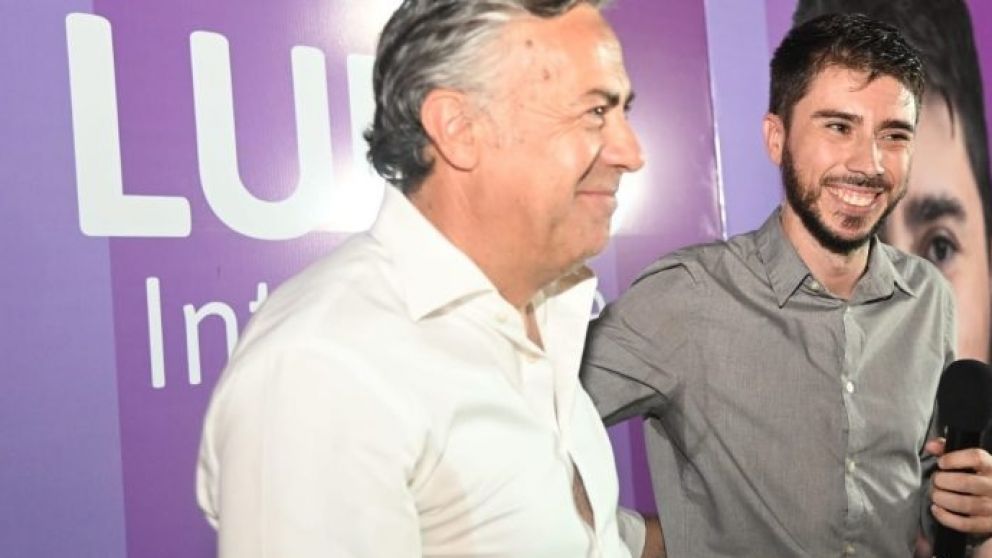 Alfredo Cornejo junto a Lucas Luppo / AC