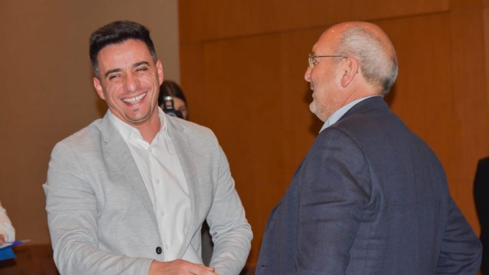Marcelino Iglesias y Marcos Calvente / X
