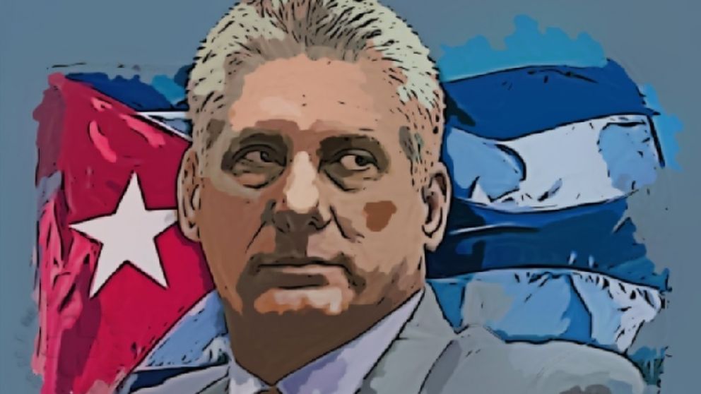 Miguel D�az-Canel, presidente de Cuba.
