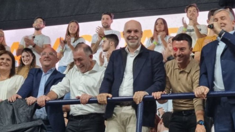 Luis Juez lanzó su candidatura junto a Patricia Bullrich, Rodríguez Larreta y Gerardo Morales