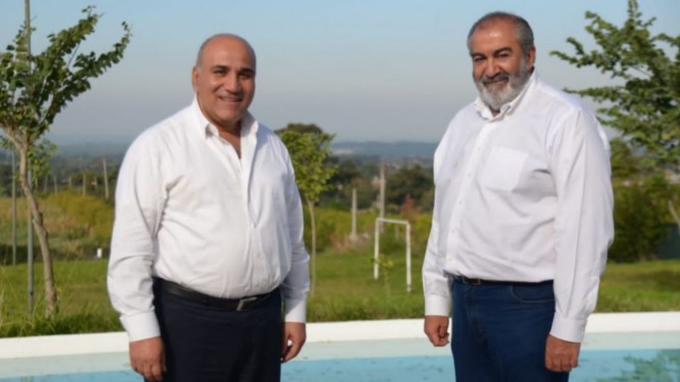 Juan Manzur y Héctor Daer / NA
