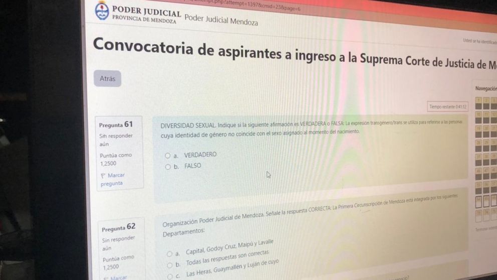 ?? Crecen los cuestionamientos al concurso para ingresar al Poder Judicial mendocino