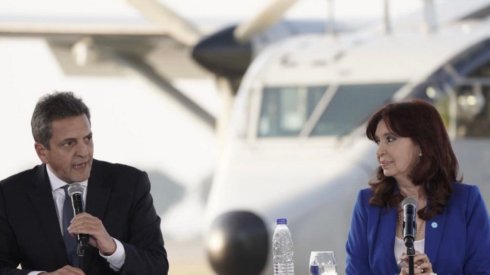 Sergio Massa y Cristina Kirchner / NA
