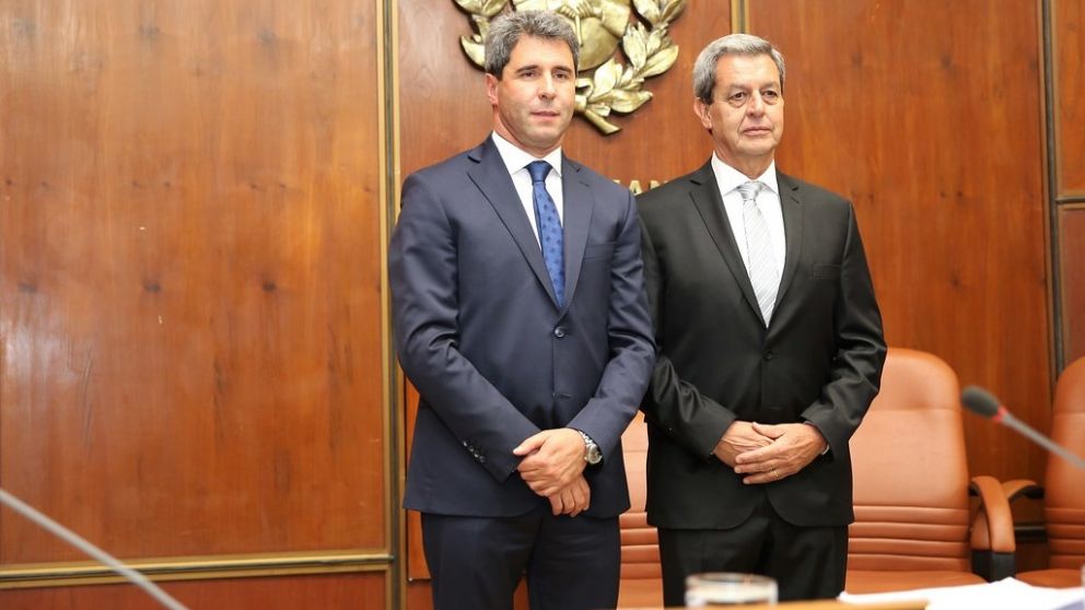 Roberto Gattoni junto a Sergio Uñac/Diario de Cuyo