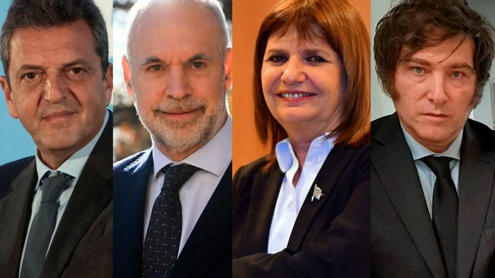 Midieron a Massa, Larreta, Bullrich y Milei en todo el pa�s: c�mo les fue en Cuyo-Mendoza