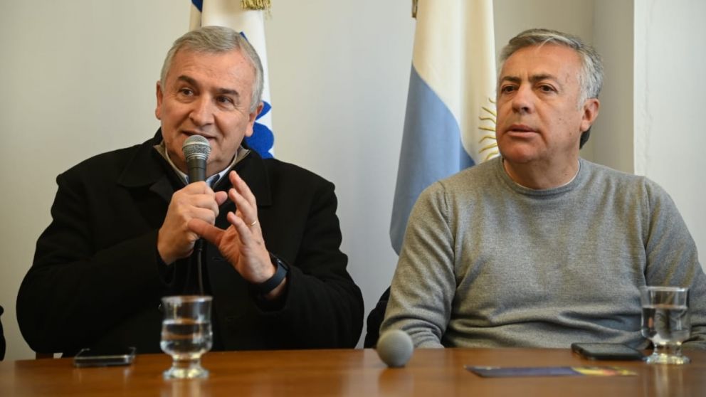 Alfredo Cornejo junto a Gerardo Morales / Twitter
