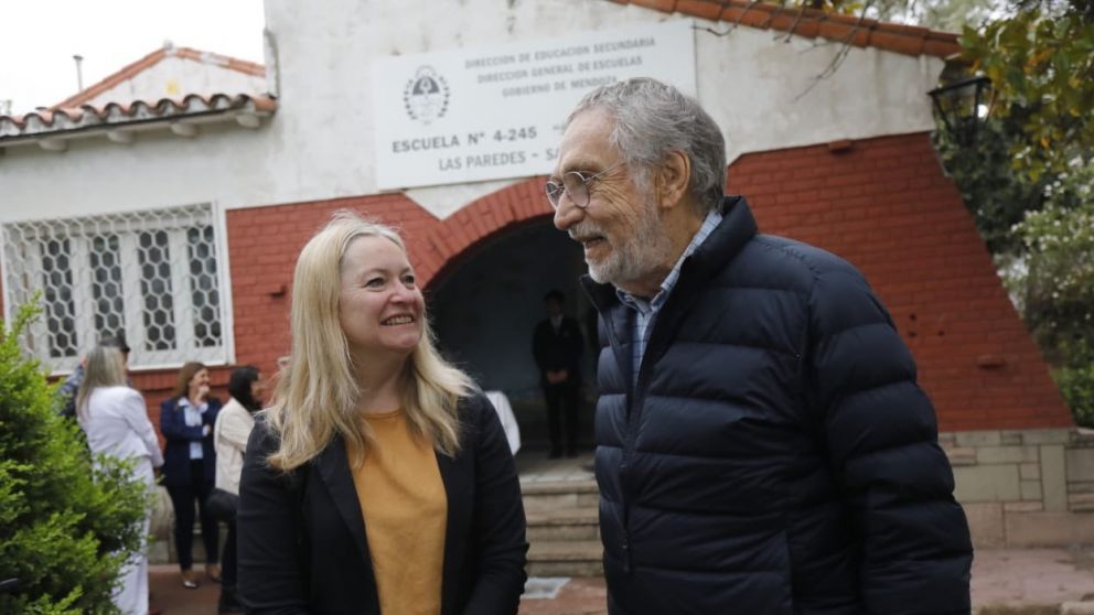 Luis Brandoni y Hebe Casado / Twitter