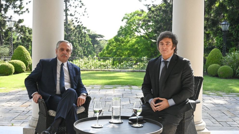 Alberto Fernández y Javier Milei / Twitter