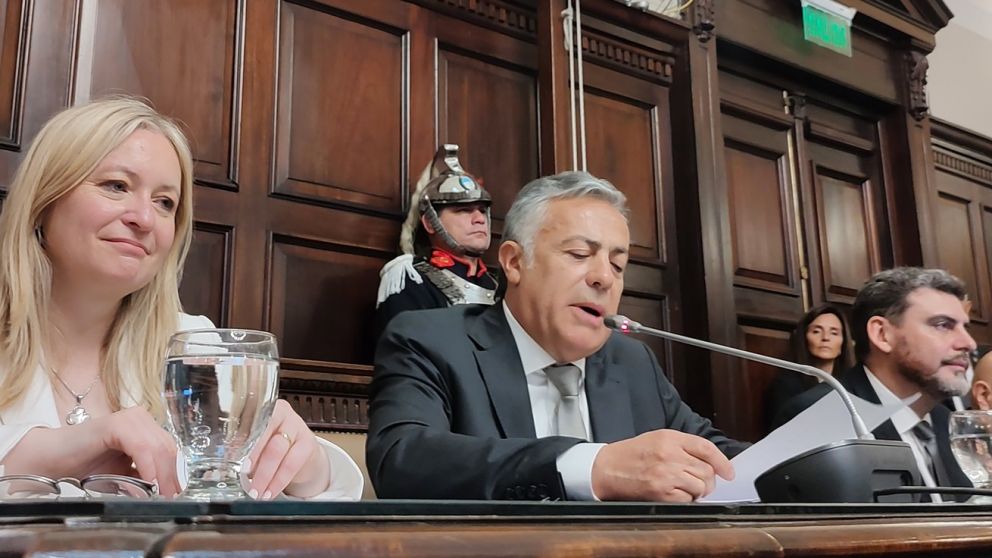 Alfredo Cornejo y Hebe Casado / @lopresti_lh