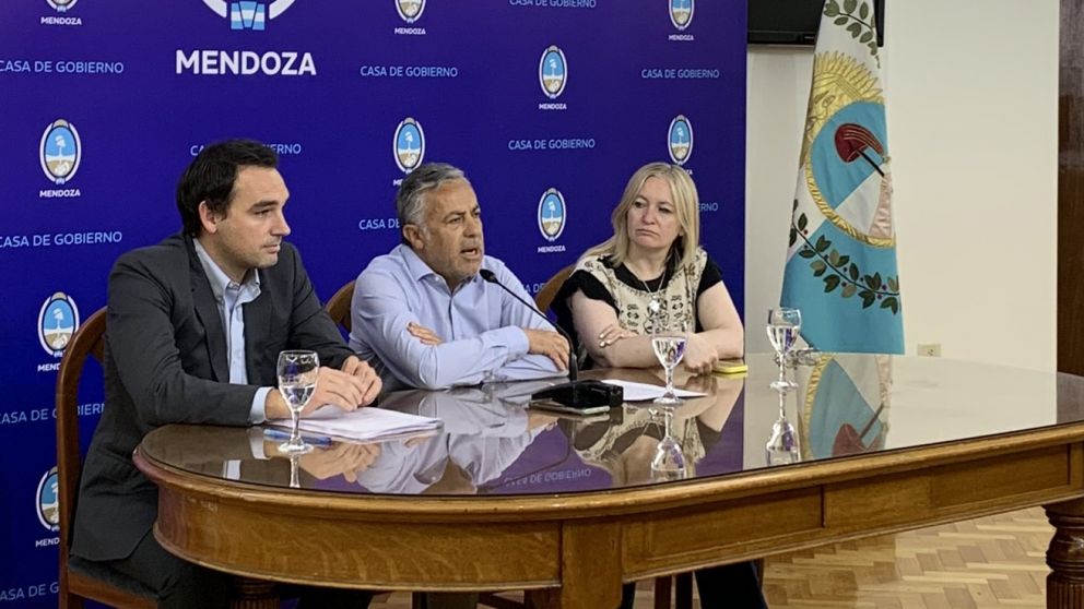 Alfredo Cornejo y Rodolfo Montero / Prensa gobierno de Mendoza