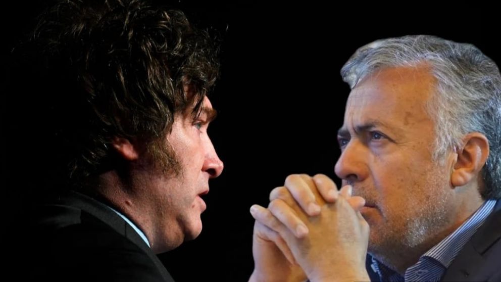 Javier Milei y Alfredo Cornejo / Trucaje Mendoza Today