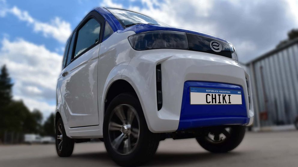 Al puntano Tito le naci� un hermanito: as� es Chiki, el auto el�ctrico m�s barato de Argentina