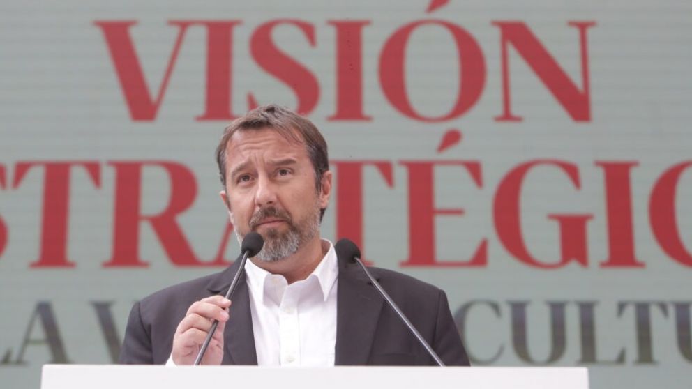 Mario Gonz�lez, presidente de Coviar.
