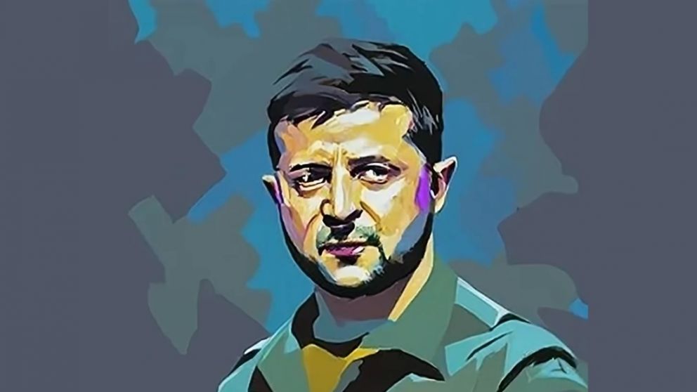 Volodimir Zelenskiy 
