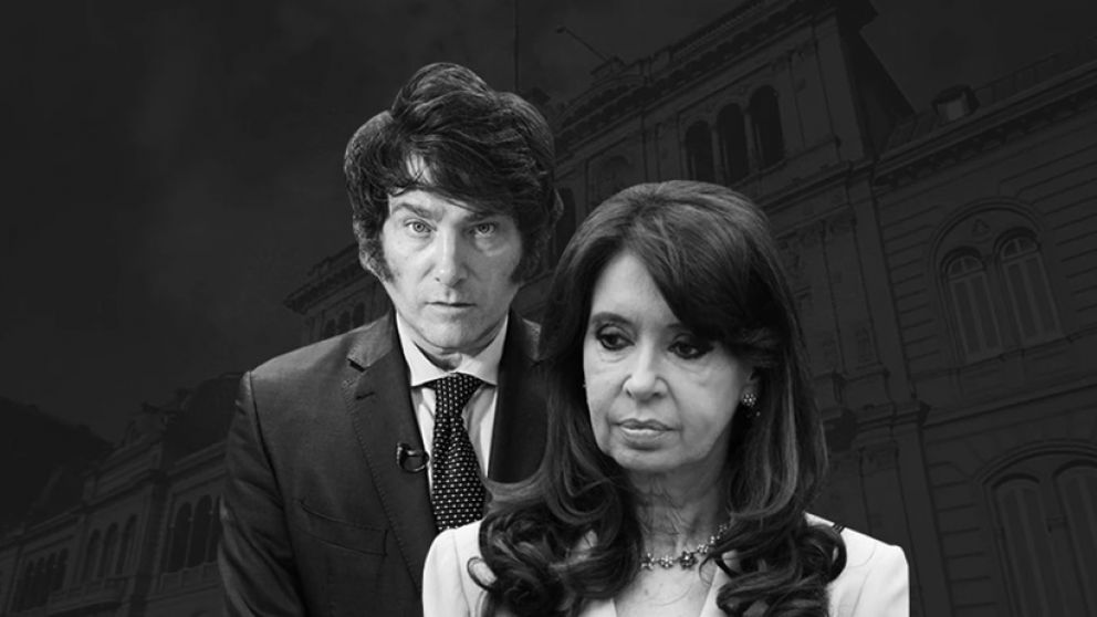 Javier Milei y Cristina Kirchner / Iprofesional
