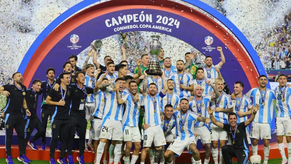 Con golazo de Lautaro Martínez, Argentina venció a Colombia y es bicampeón de la Copa América