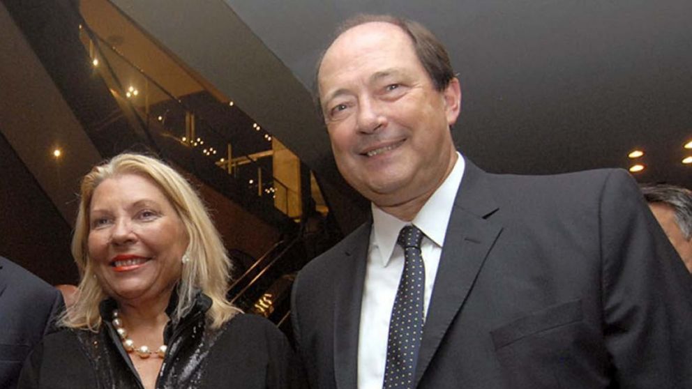 Elisa Carrió y Ernesto Sanz / Télam