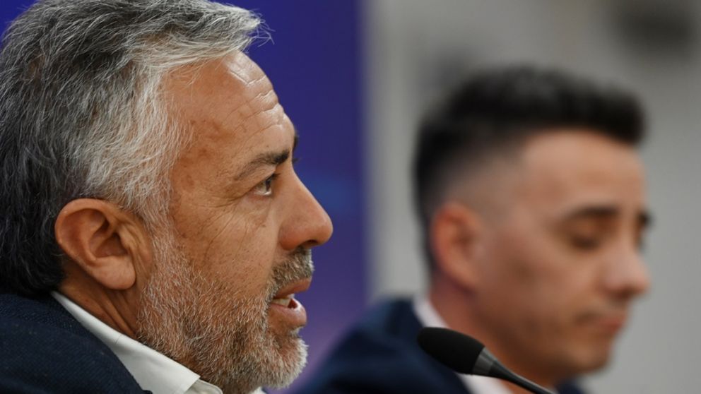 Alfredo Cornejo y Marcos Calvente / Prensa gobierno de Mendoza
