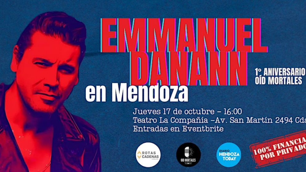 Danann en Mendoza: el polémico streamer brindará un evento imperdible