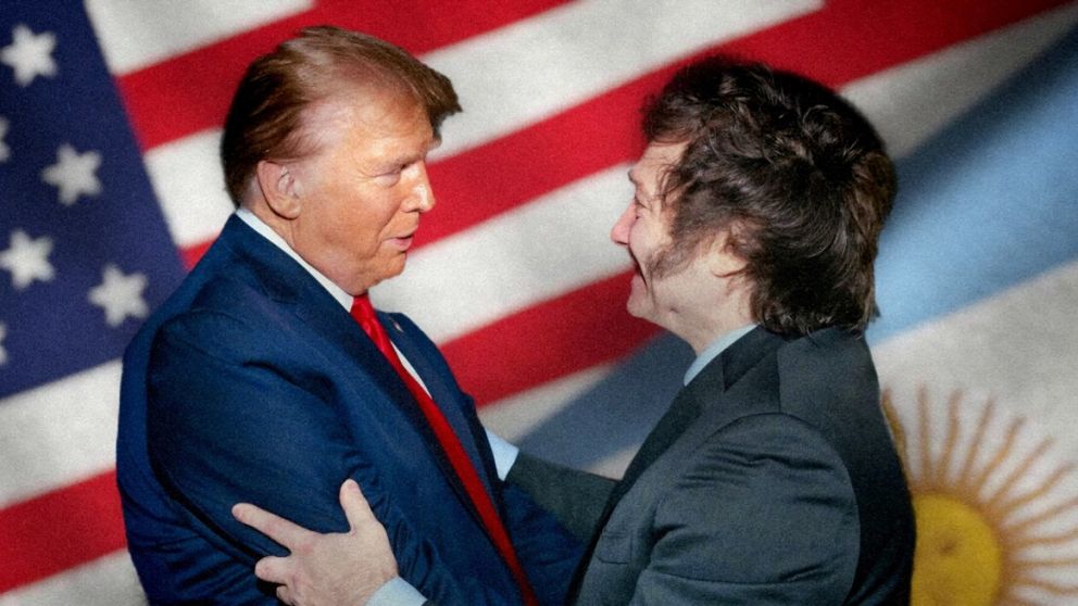 Javier Milei y Donald Trump / X
