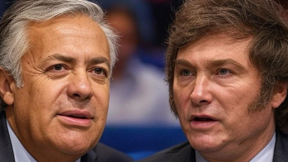 Alfredo Cornejo y Javier Milei / Mendoza Today
