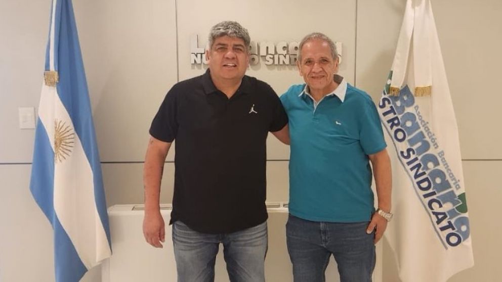 Pablo Moyano y Sergio Palazzo / X
