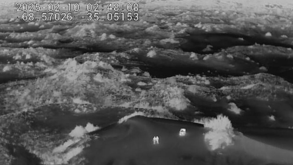 Rescate exitoso en las dunas del Nihuil. 

