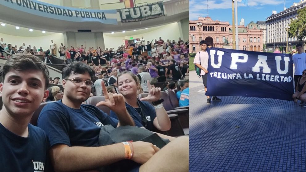 Hist�rico: UPAU, �nica agrupaci�n universitaria liberal del pa�s, volvi� a la FUA despu�s de d�cadas