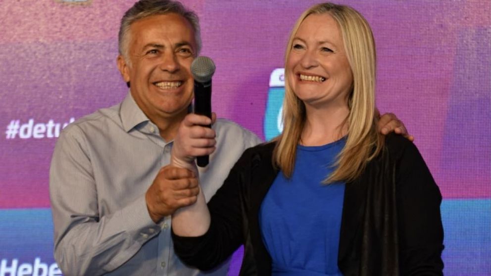 Alfredo Cornejo y Hebe Casado / Perfil

