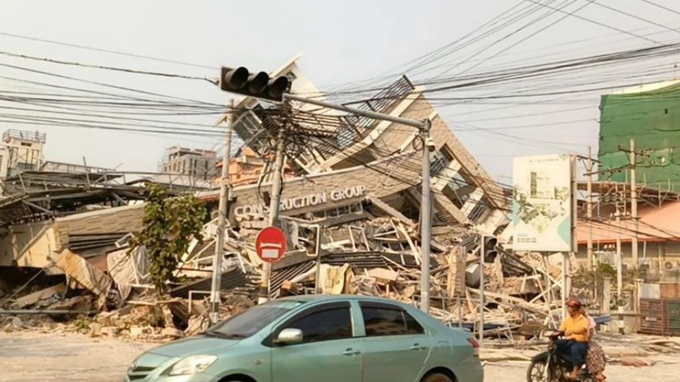 Devastador terremoto en Myanmar deja más de 1.000 muertos y más de 2.300 heridos