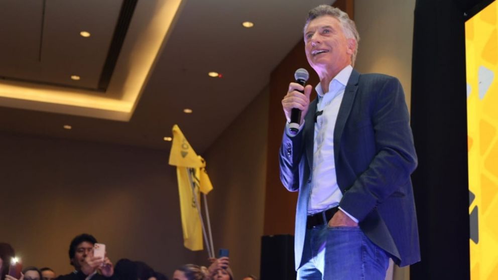 Mauricio Macri en Mendoza