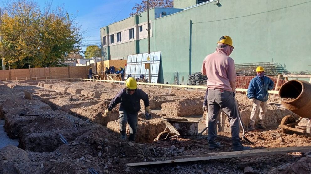Excavaciones, relleno y compactación: se viene el “nuevo “Centro Cívico Judicial de Tunuyán