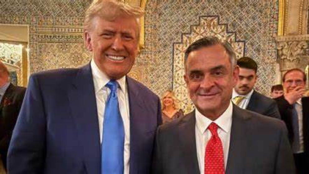 Donald Trump y Luis Rosales.